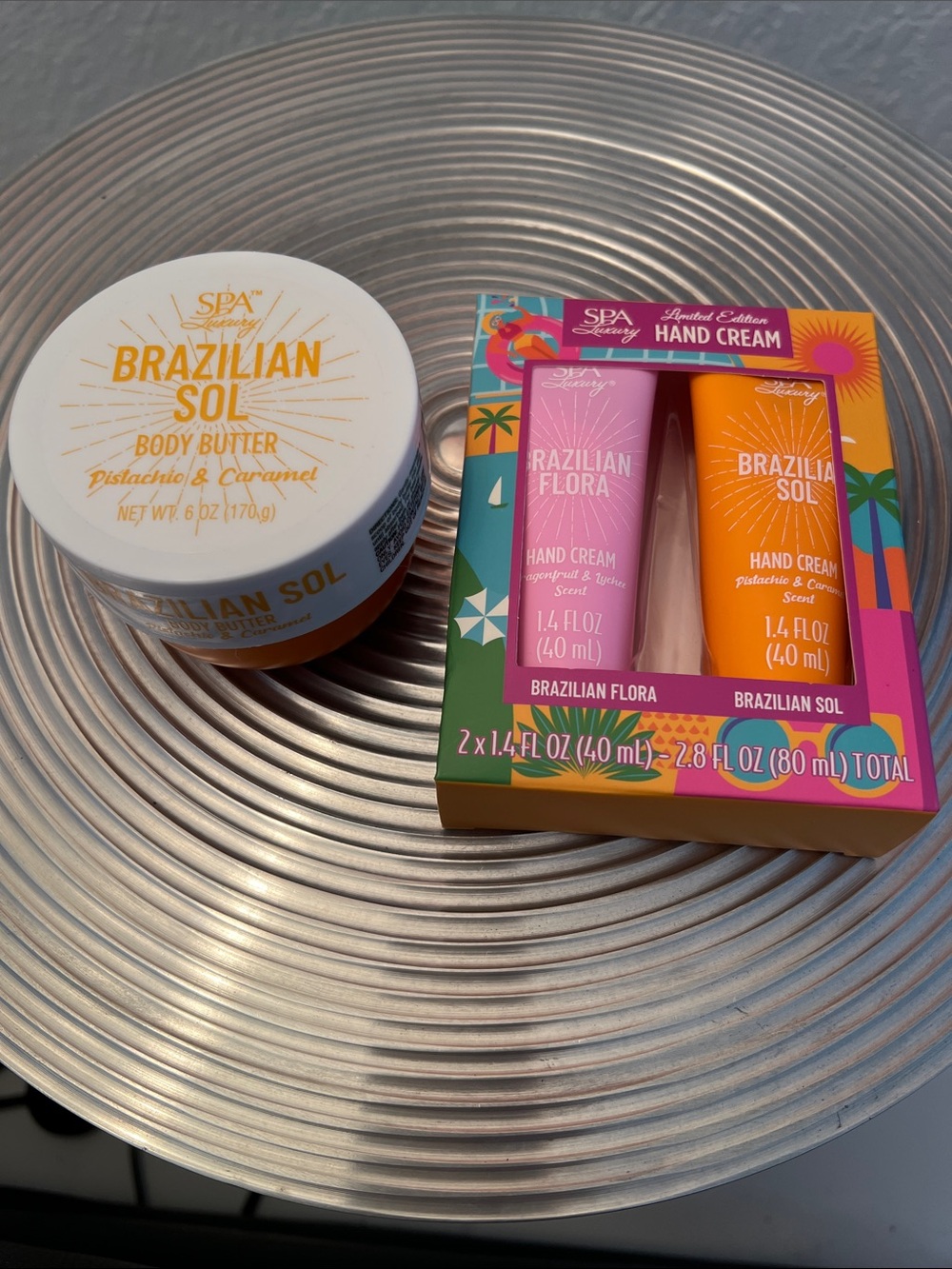 SPA LUXURY BRAZILIAN BODY BUTTER & HAND CREAM